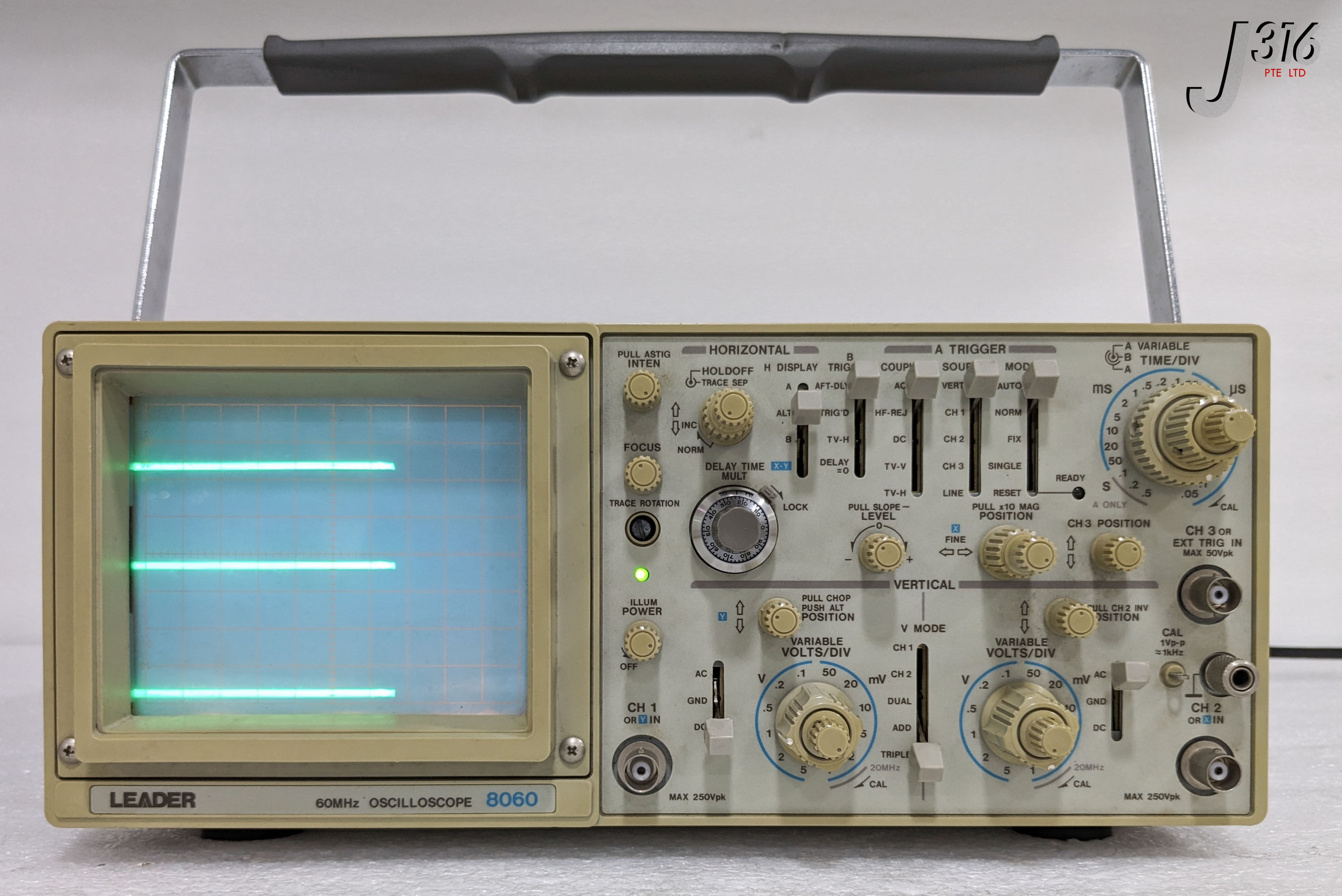 36283 LEADER OSCILLOSCOPE 60MHZ 8060 | eBay